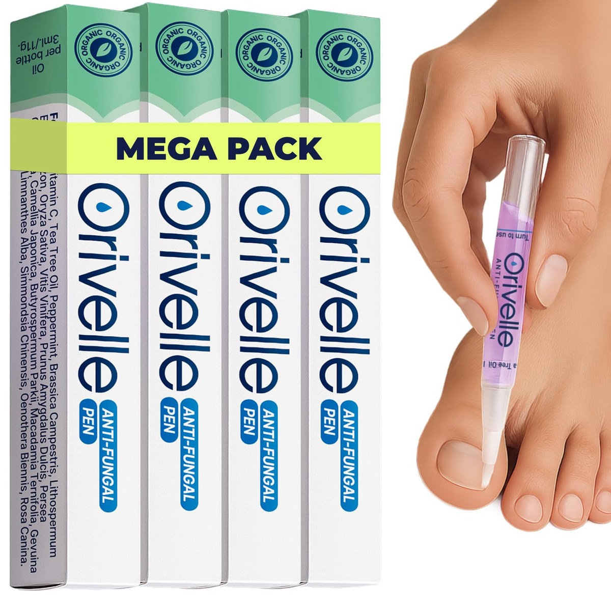 Orivelle stylo anti-mycose — flacon officiel ANTI-FUNGAL PEN